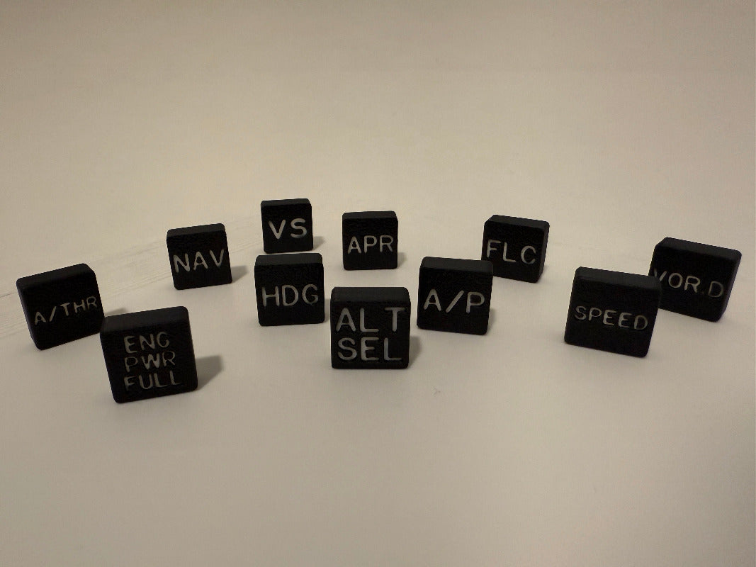 Quick-Swap Button Caps for Virpil Throttles & Panels