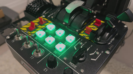 Quick-Swap Faceplates for Virpil CM3 Throttles